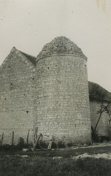 Manoir de la Chetalière : Tour sud-est, vue générale