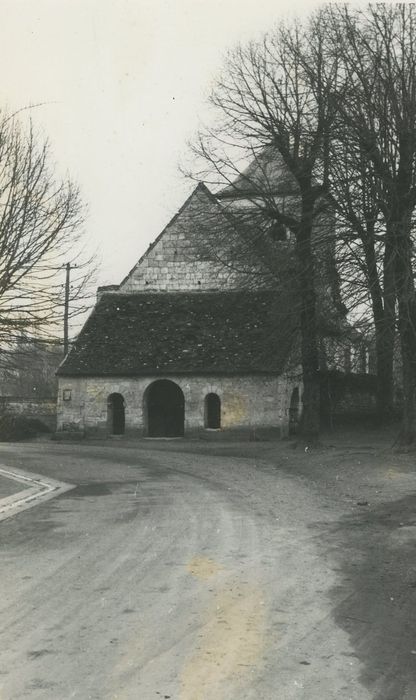 Eglise Saint-Martin : Façade occidentale, vue générale