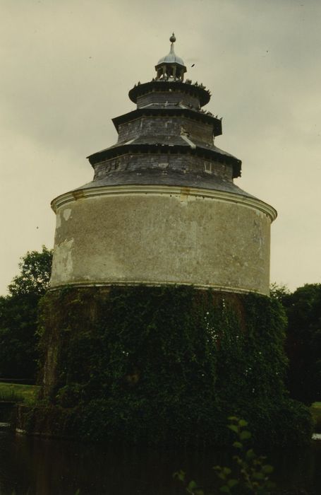 Château des Belles Ruries : Pigeonnier, vue générale