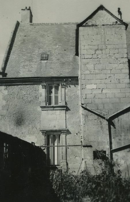 Maison dite La Ramée : Façade sud, vue partielle