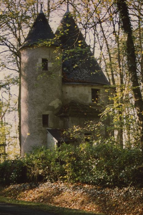 Domaine de la Donneterie et Ferme industrielle de Platé (également sur commune de Neuvy-le-Roi) : Conciergerie, vue générale