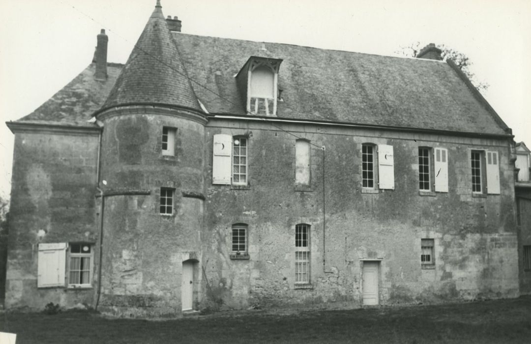 Manoir d'Anzan : Façade nord, vue générale