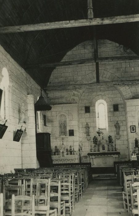 Eglise Saint-Jean de Noyers : Nef, vue générale