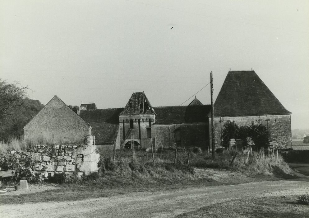 Château du Pressoir : Ensemble ouest, vue gnérale