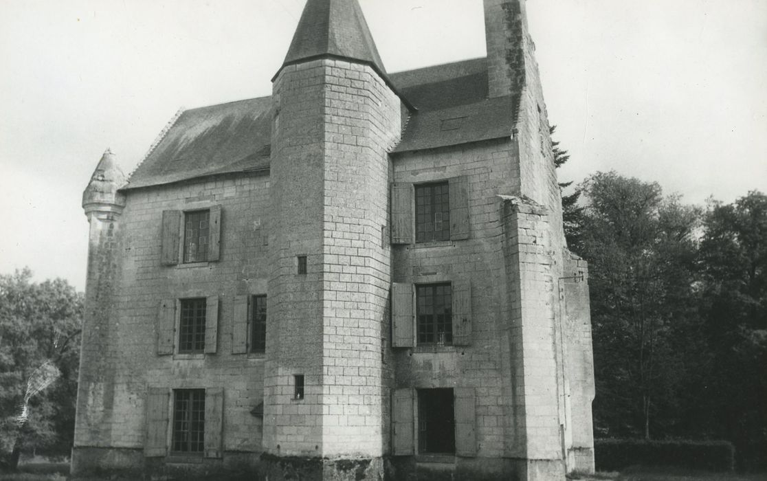 Manoir de Ré (ou Ray) : Façade nord, vue générale