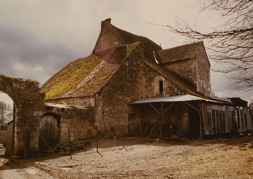 Manoir du Pouët : Ensemble ouest, vue générale