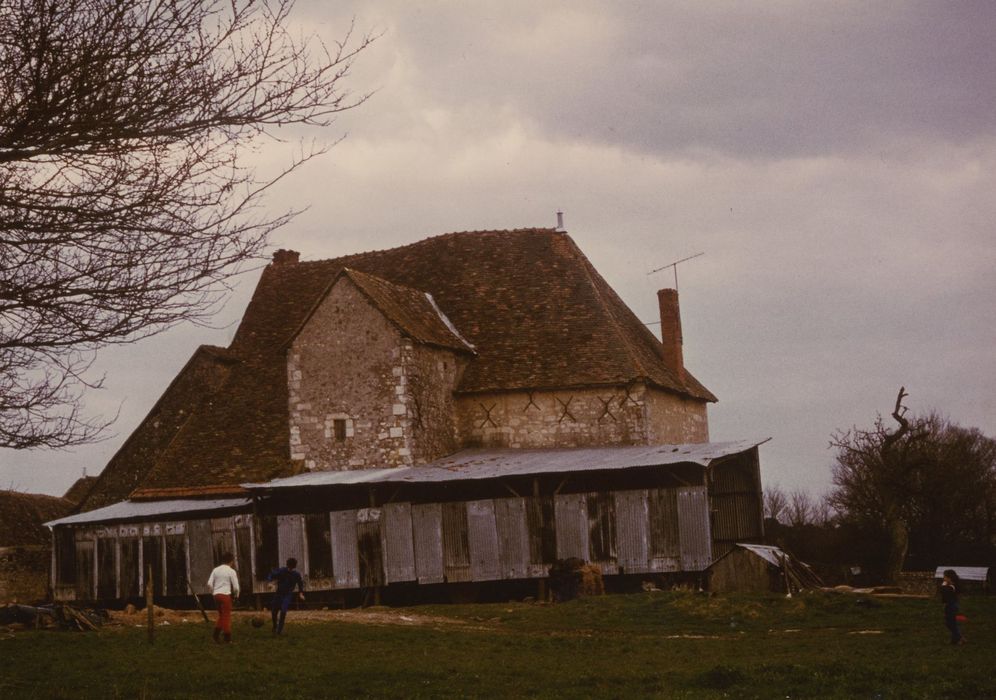 Manoir du Pouët : Ensemble ouest, vue générale