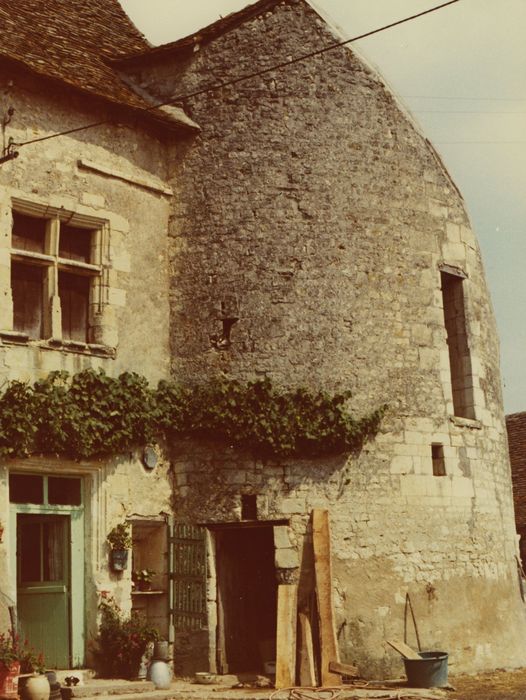 Manoir du Pouët : Tour nord-est, vue générale