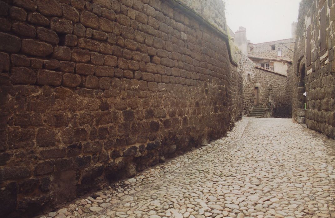 Hôtel de la Prévôté : Mur de l’enclos rue Isabelle Romée, vue générale