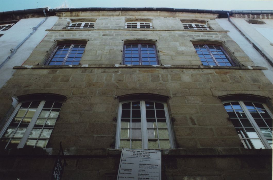 Hôtel de Monteyremard : Façade sur rue, vue partielle