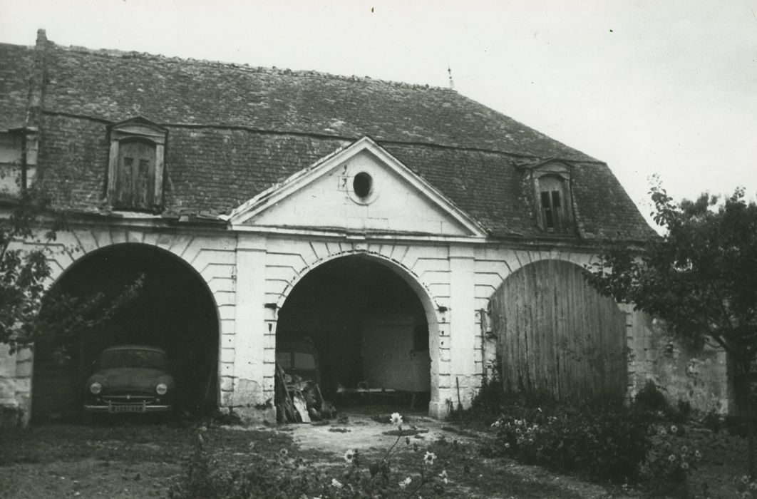 Manoir de la Plâterie : Orangerie, façade sud, vue générale