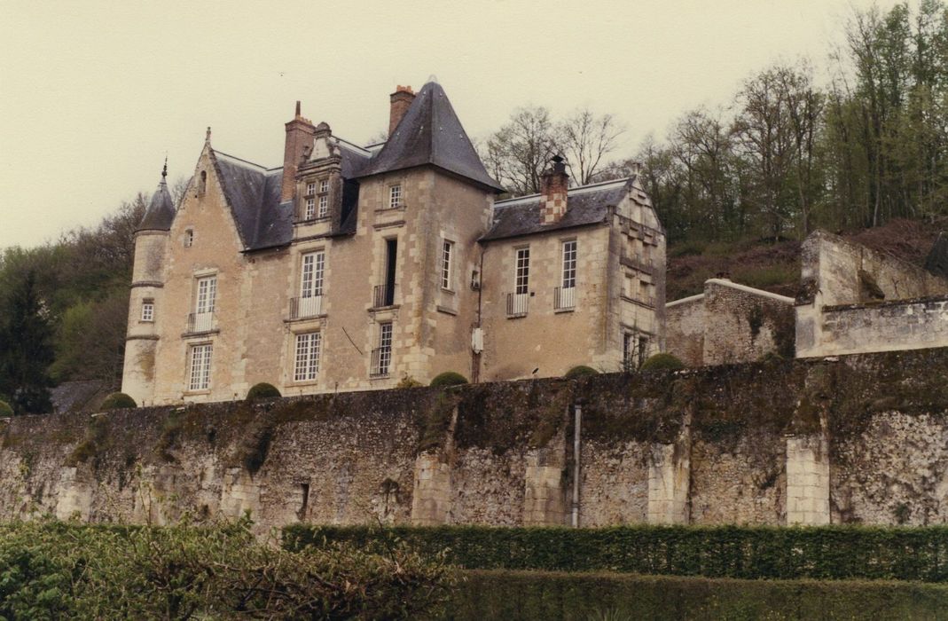 Château de la Côte : Façade est, vue générale