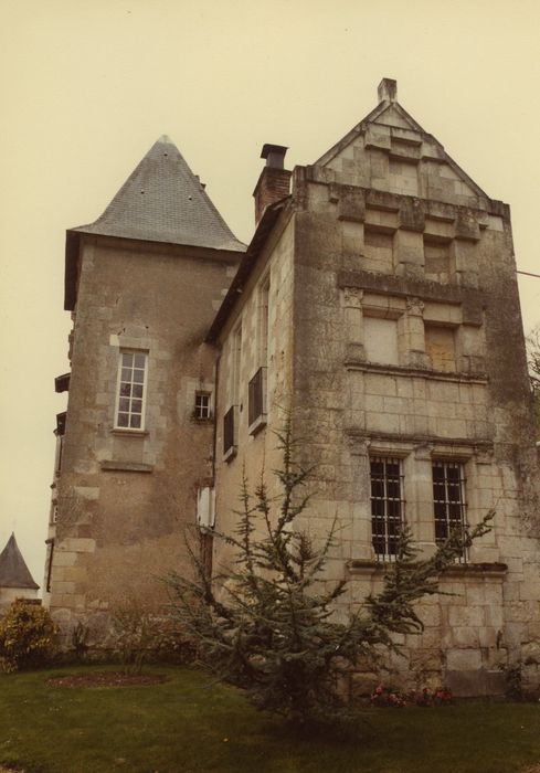 Château de la Côte : Façade nord, vue générale