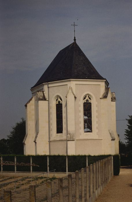 Ancien couvent des Grands Minimes du Plessis-lès-Tours : Chapelle, façade est, vue générale