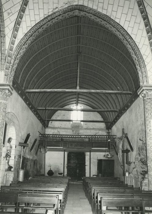 Eglise Saint-Martin : Nef, vue générale