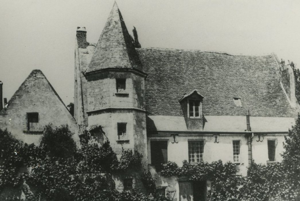 Ancien moulin de Touvoie : Façade sud, vue générale