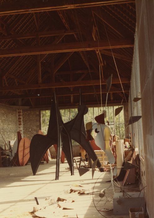 Propriété de Calder : Atelier, niveau 2, vue générale