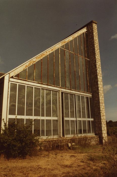 Propriété de Calder : Serre, façade sud, vue gnérale