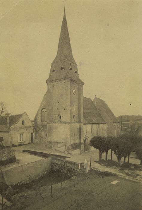 Eglise Saint-Christophe : Ensemble sud-ouest, vue générale