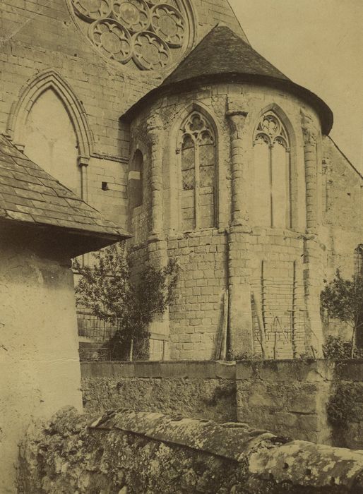 Eglise Saint-Christophe : Chevet, vue générale