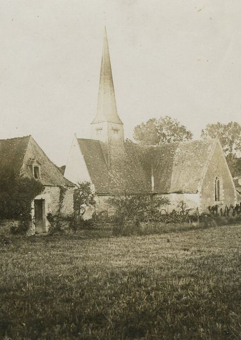 Eglise Saint-Etienne : Ensemble sud-ouest, vue générale