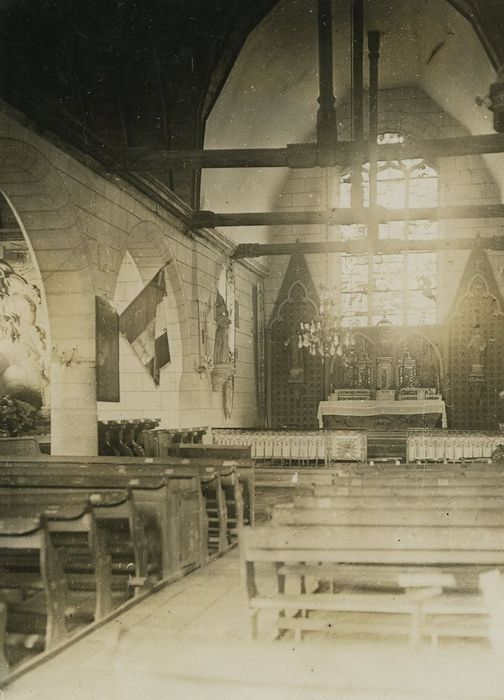 Eglise Saint-Etienne : Nef, vue générale