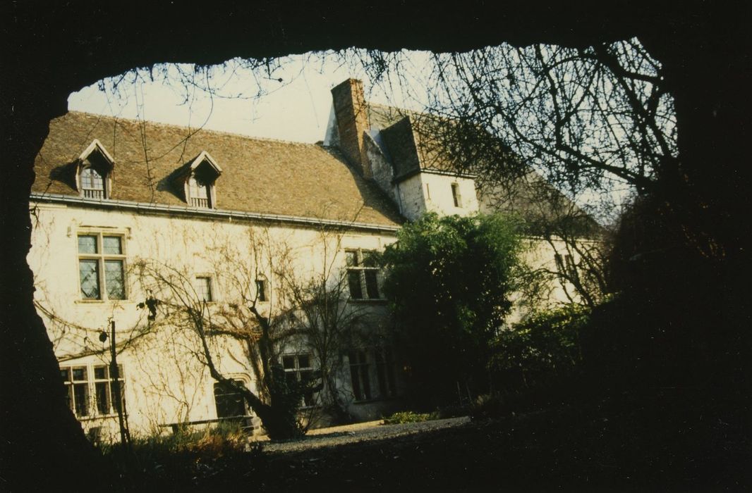 Manoir d'Andigny : Ensemble ouest, vue partielle