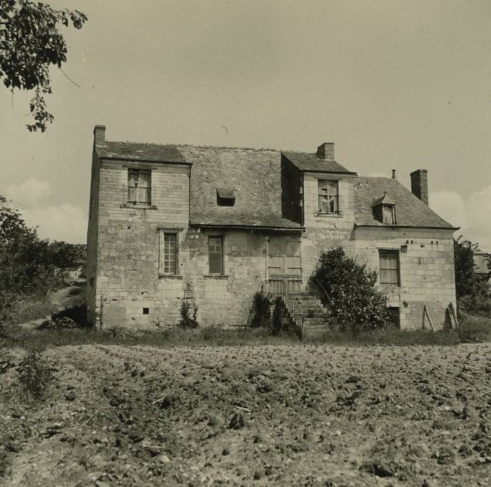 Manoir du Port-Guyet (ancien logis de Marie Dupin) : Façade sud, vue générale