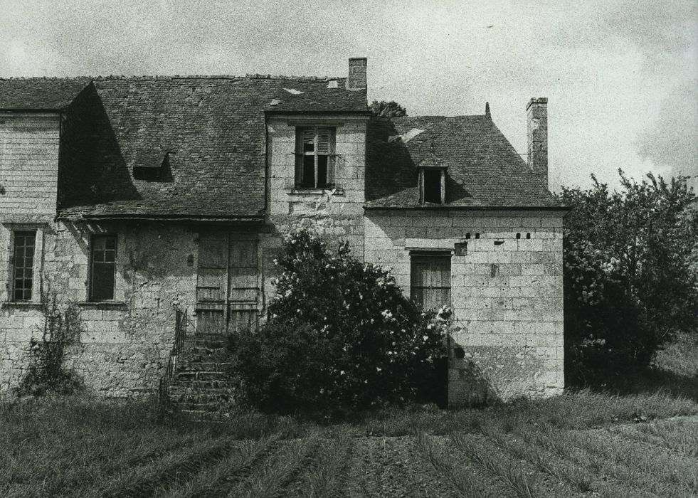 Manoir du Port-Guyet (ancien logis de Marie Dupin) : Façade sud, vue partielle