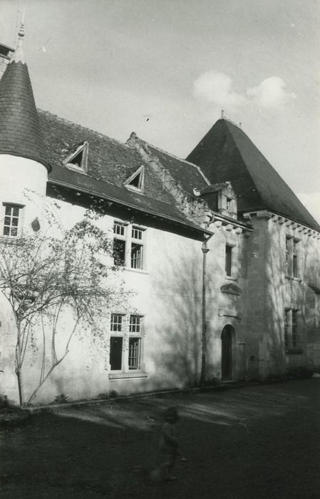 Château de Frau : Façade sud, vue partielle