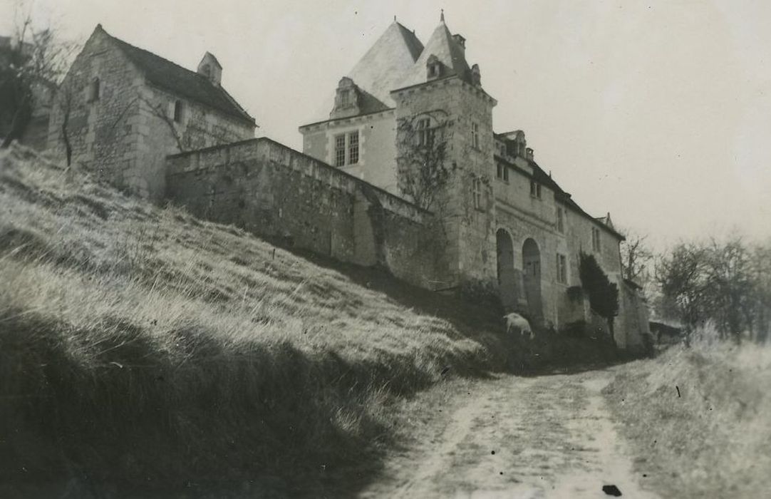 Château de Frau : Ensemble nord, vue générale