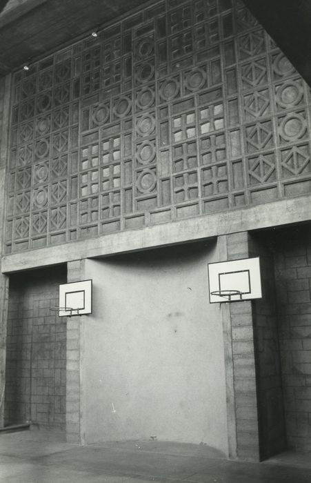 Ancien couvent des Capucins : Mur est, vue partielle