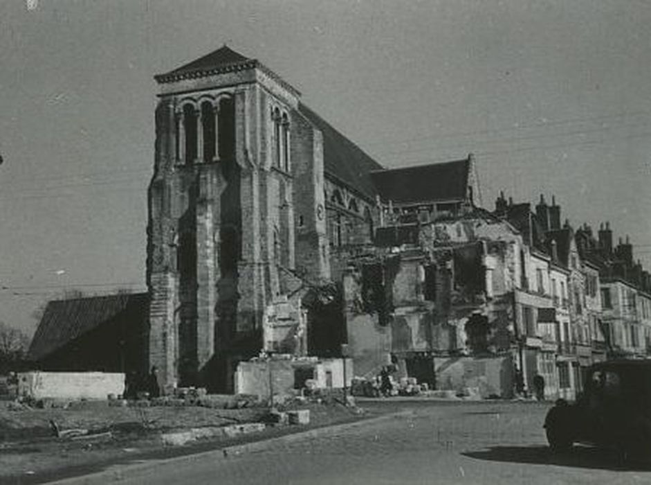 Ancienne abbaye de Saint-Julien : Ensemble ouest, vue générale