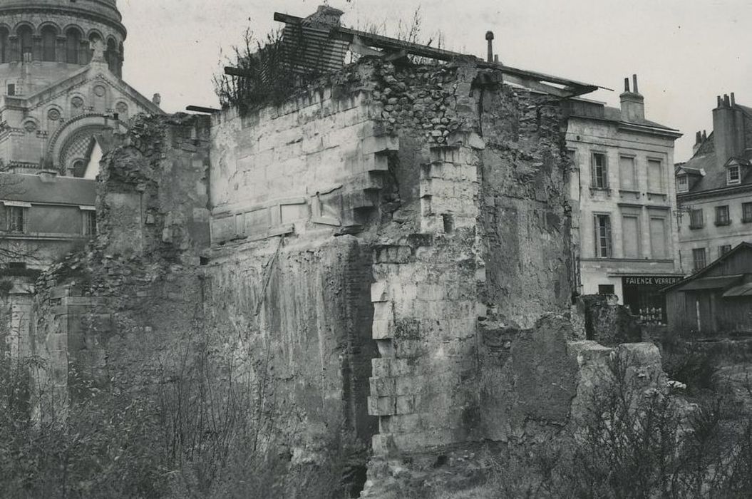 Enceinte de Martinopole ou de Châteauneuf : Vue partielle des ruines