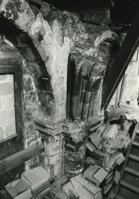 Ancienne maladrerie Saint-Lazare : Nef, mur latéral nord, jonction entre la dernière travée et l’abside