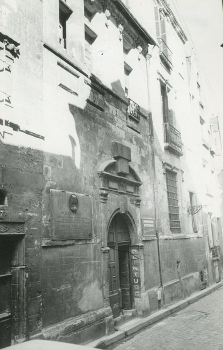 Hôtel Robin Quantin : Façade rue Paul-Louis Courrier, vue générale