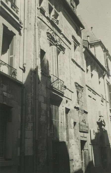 Maison de Juste de Juste : Façade sur rue, vue générale