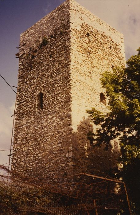 Chapelle Saint-Blaise : Vue générale de la tour