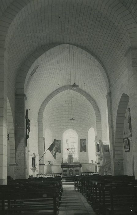 Eglise Saint-Martin : Nef, vue générale