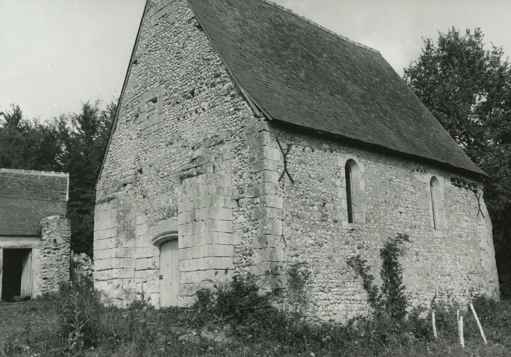 Ancienne chapelle Saint-Laurent : Ensemble sud-ouest, vue générale