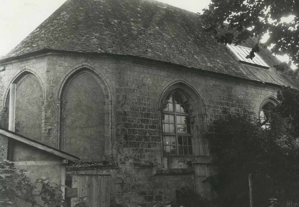 Chapelle dite des Archevêques : Ensemble nord-est, vue partielle