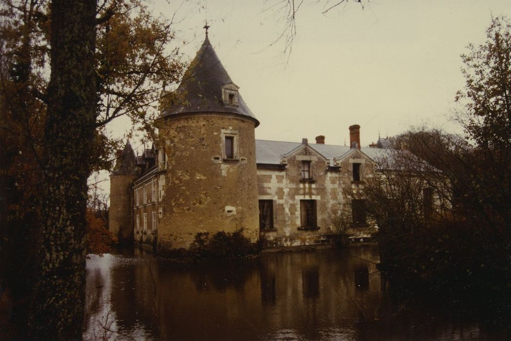 Château de Boisbonnard : Ensemble nord-ouest, vue générale