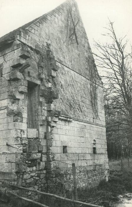 Manoir du Plessis : Pignon nord, vue générale