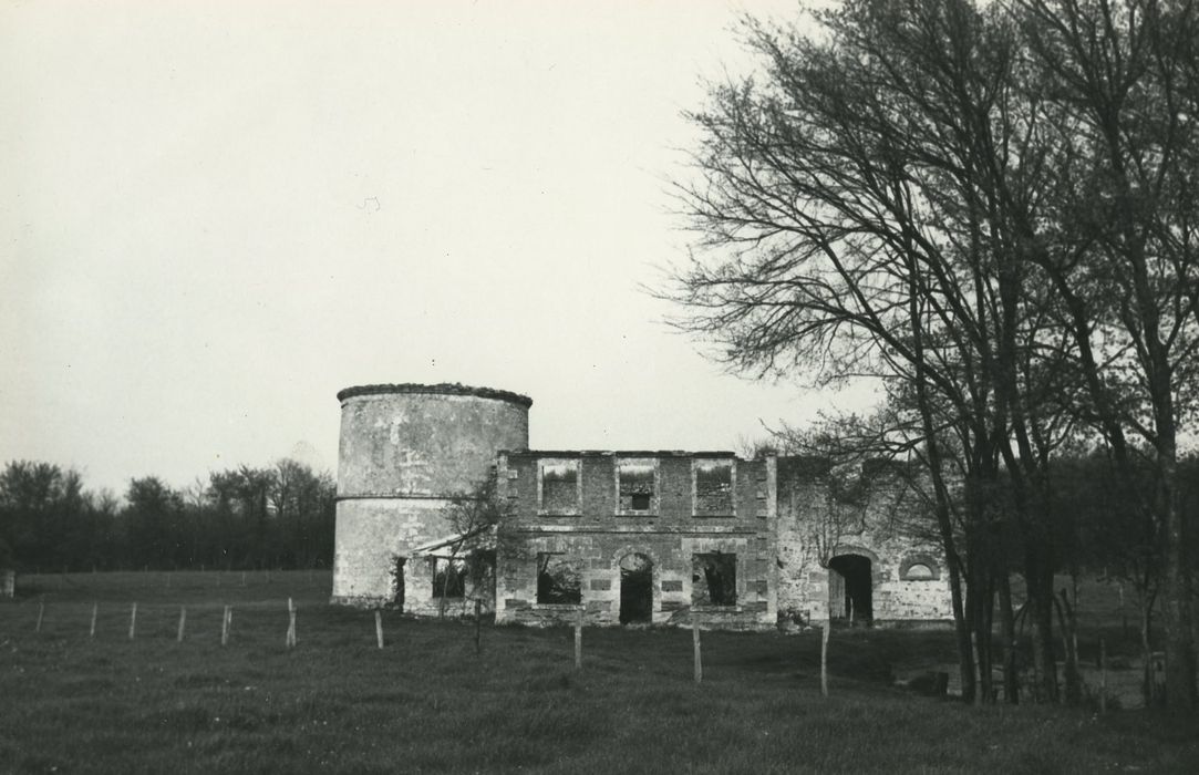 Manoir du Plessis : Ruines, ensemble ouest, vue générale