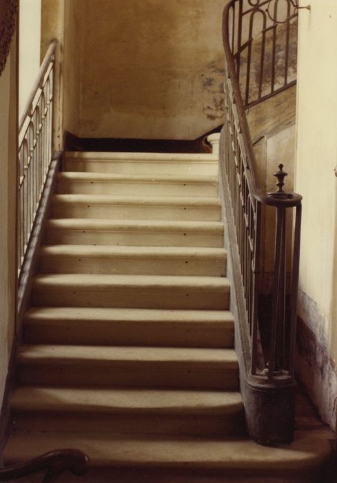 Château d'Apremont : Tour d’angle, escalier, vue partielle