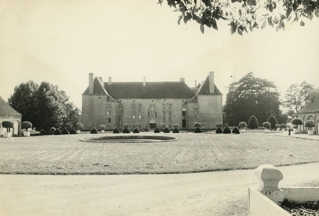 Château : Ensemble est, vue générale