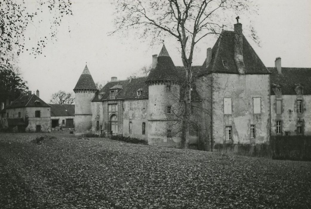 Château : Ensemble est, vue générale