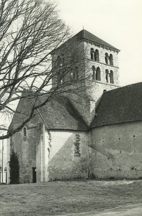 Eglise Saint-Laurent (ancienne) : Clocher, élévations nord et ouest, vue générale