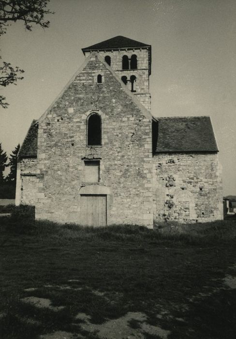 Eglise Saint-Laurent (ancienne) : Façade occidentale, vue générale