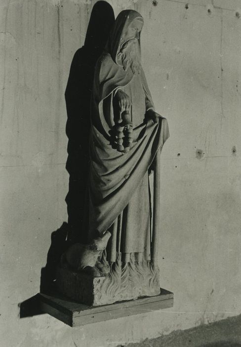 statue : Saint Antoine - © Ministère de la Culture (France), Médiathèque du patrimoine et de la photographie, tous droits réservés